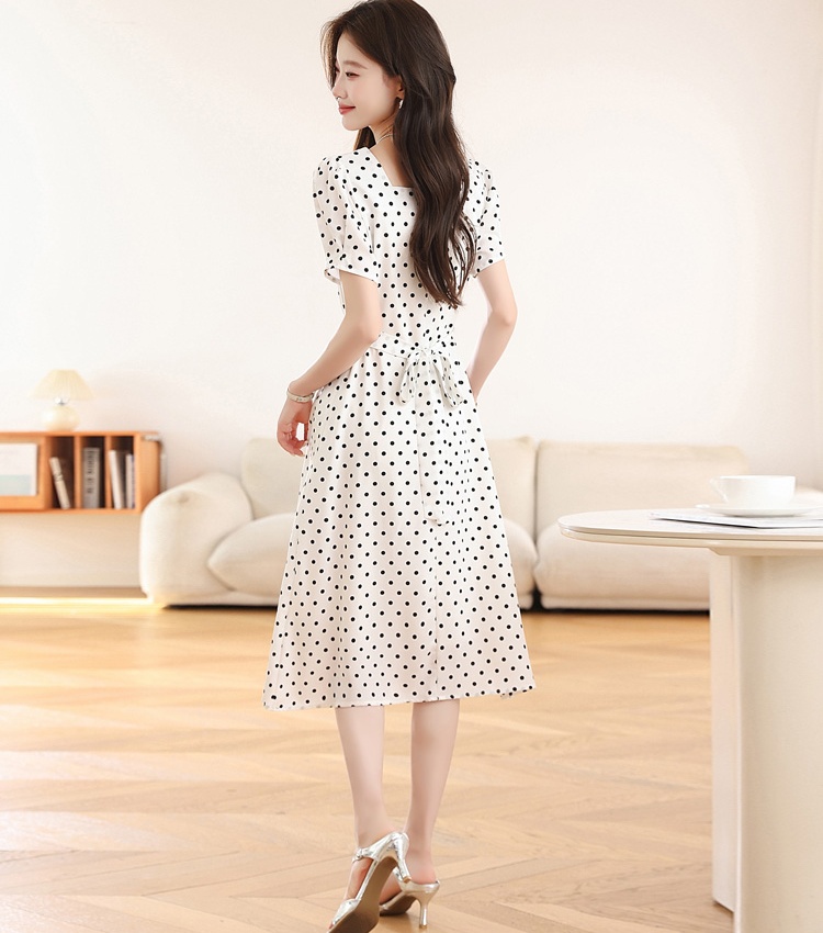 Temperament France style vacation summer dress for women