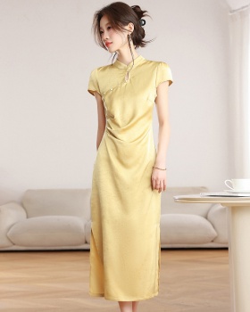 Light dress spring and summer cheongsam for women