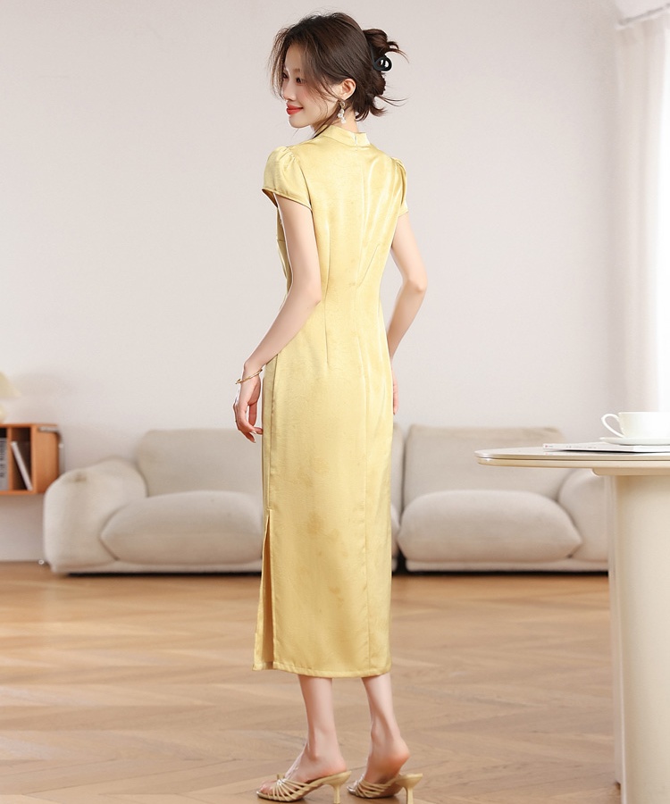 Light dress spring and summer cheongsam for women