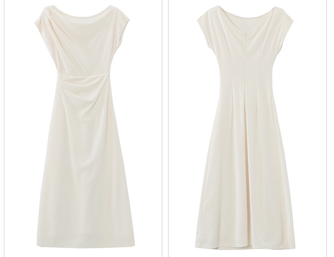 Temperament intellectuality long dress simple summer dress