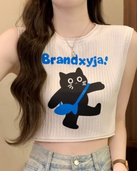 Summer spicegirl small sling wears outside maiden vest