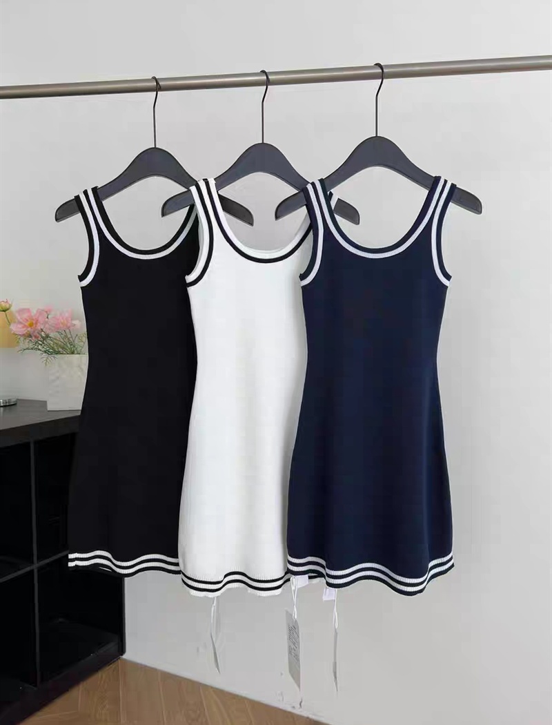 Summer all-match dress sports sleeveless dress for women