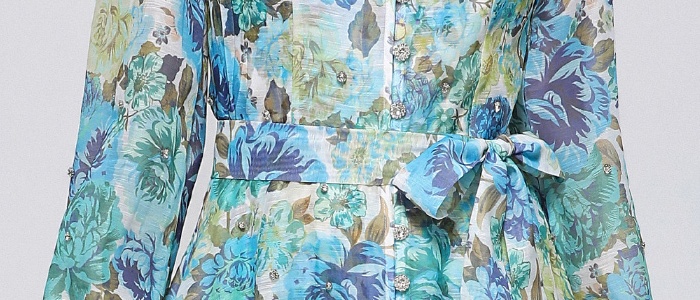 France style niche cstand collar with sling dress