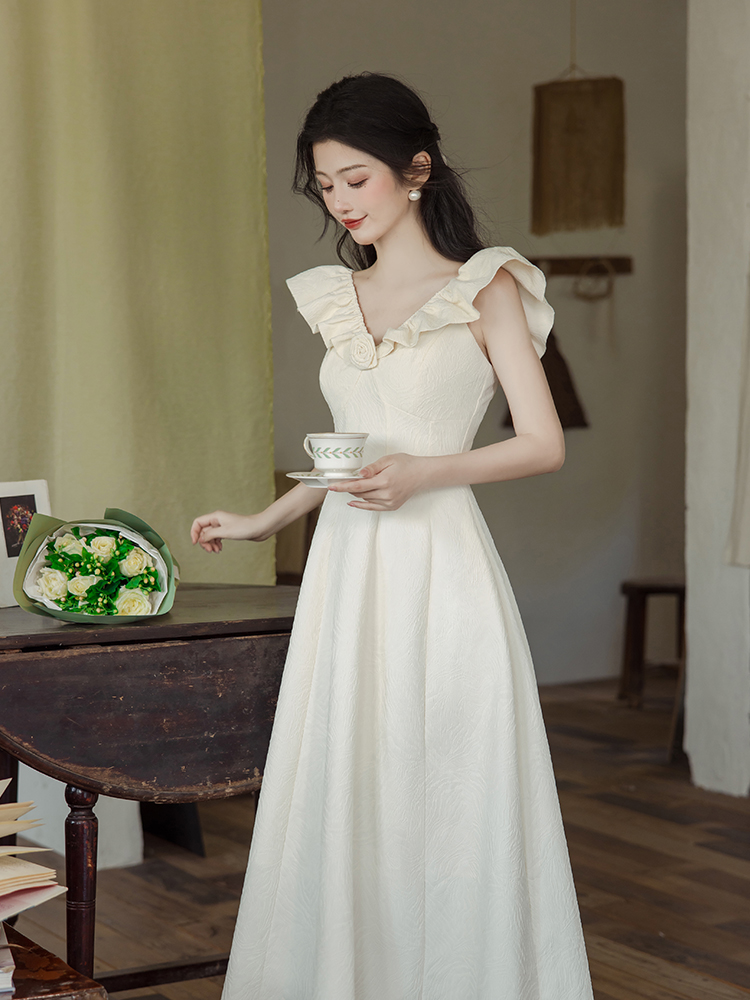 Short sleeve summer dress