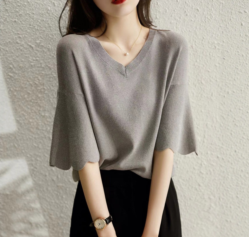 Summer tops Western style T-shirt for women