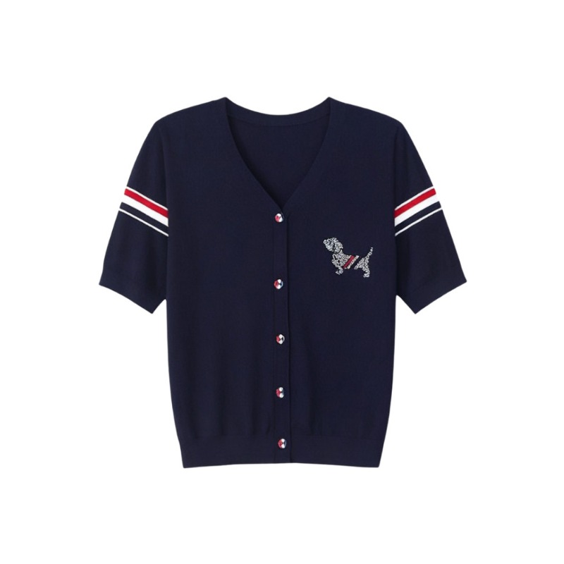 Summer rhinestone tops temperament T-shirt