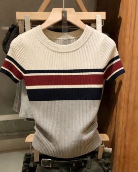 Enticement bottoming shirt short sleeve tops for women