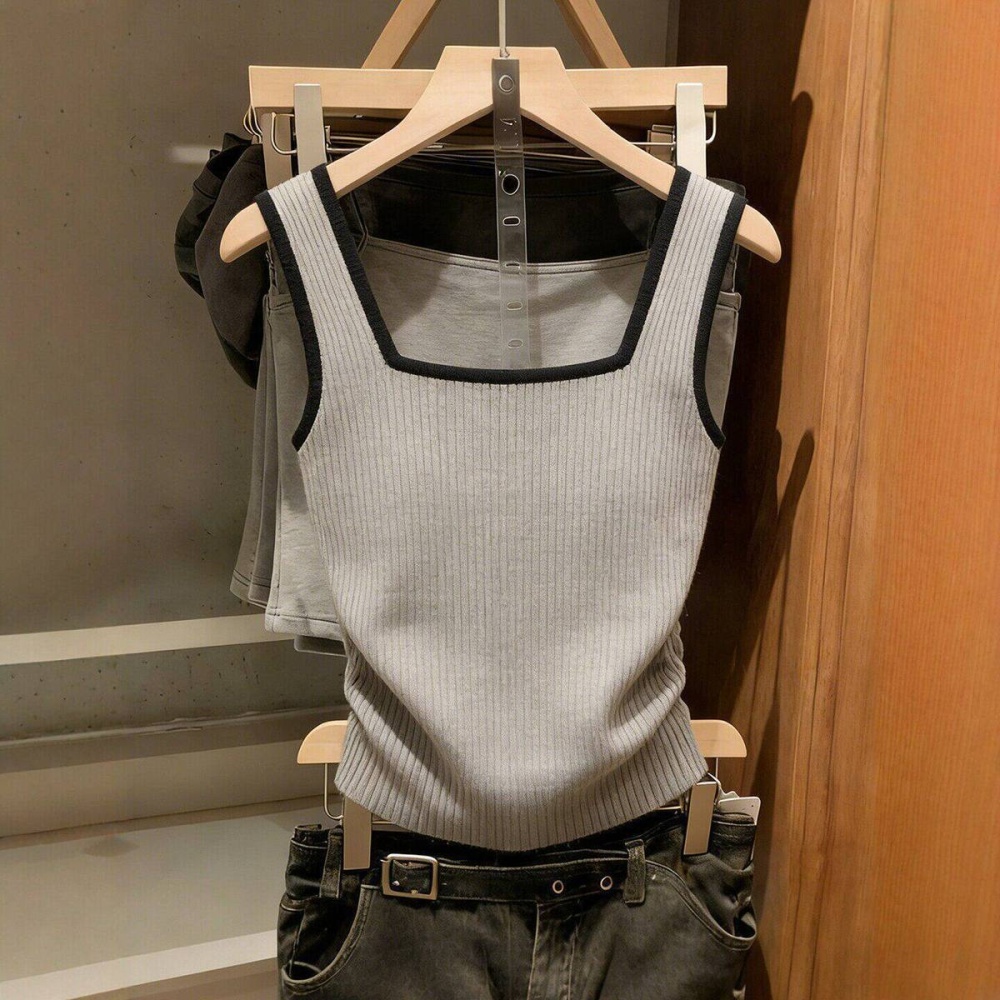 Spring and summer vest sleeveless tops for women