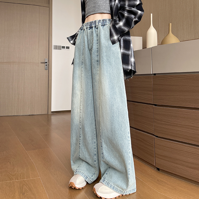 Small fellow jeans wide leg pants for women