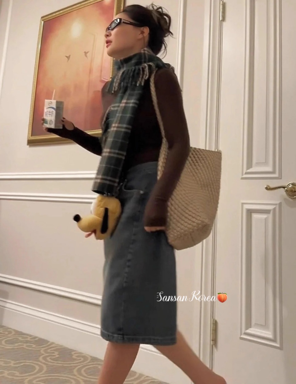 Couples Casual five pants American style denim shorts