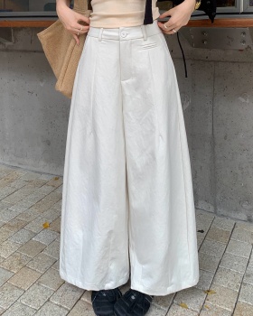 Korean style drape nine pants slim casual pants for women