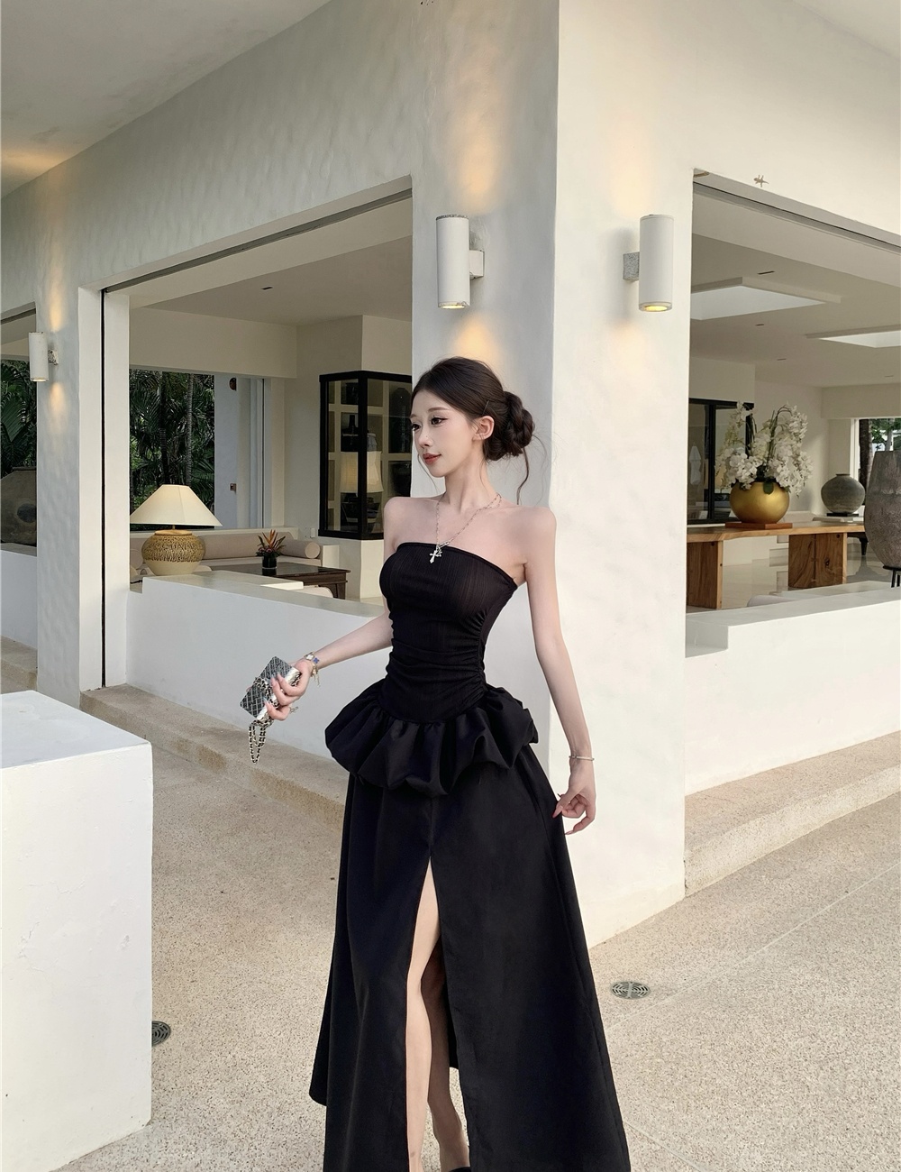 Temperament formal dress jumpsuit for women