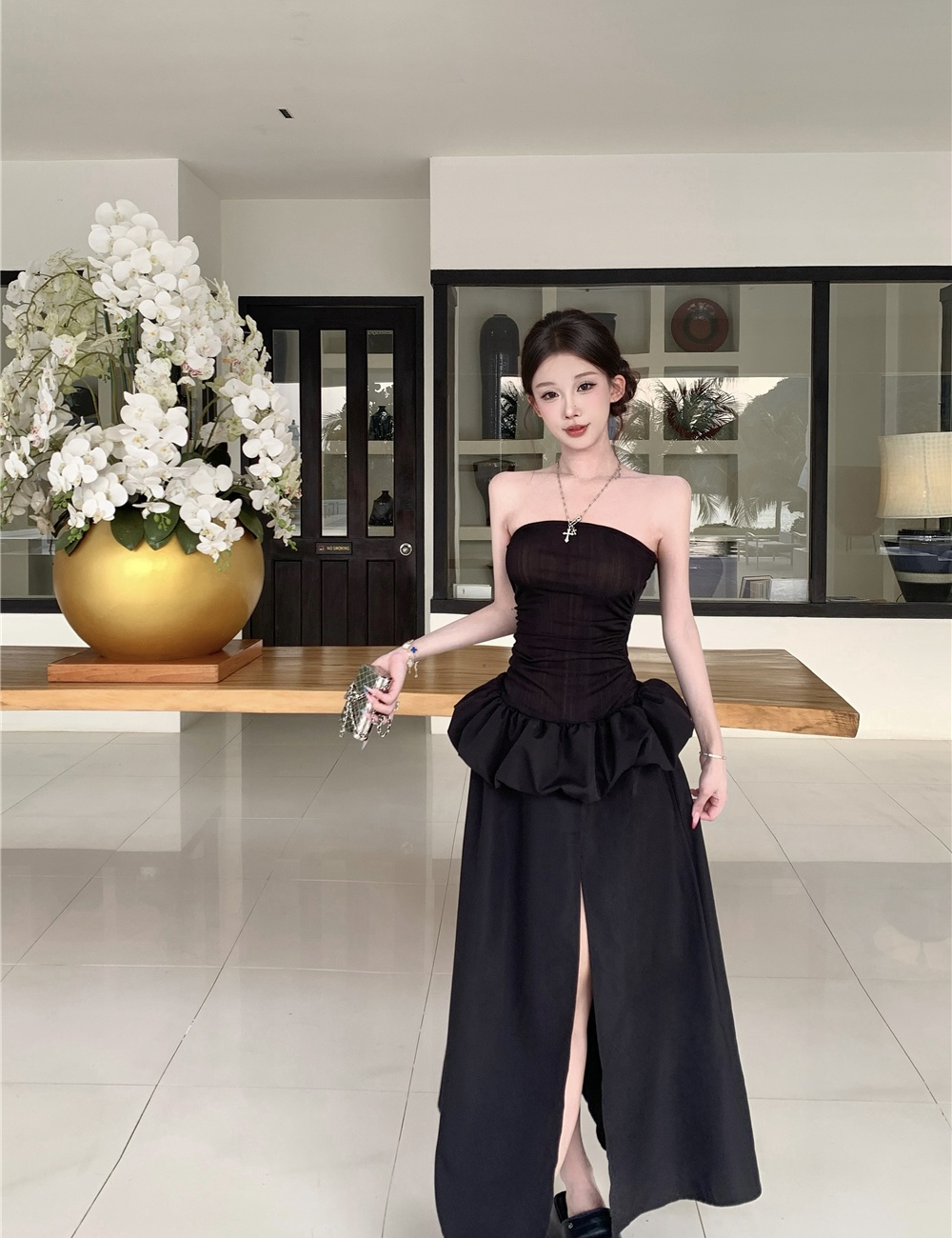 Temperament formal dress jumpsuit for women