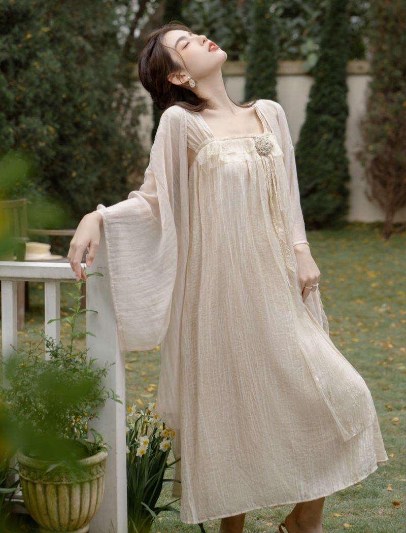 Loose Chinese style Han clothing dress 2pcs set