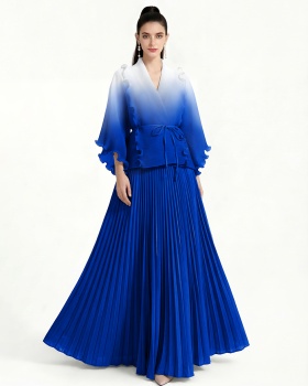 Bound fashion France style spring skirt 2pcs set