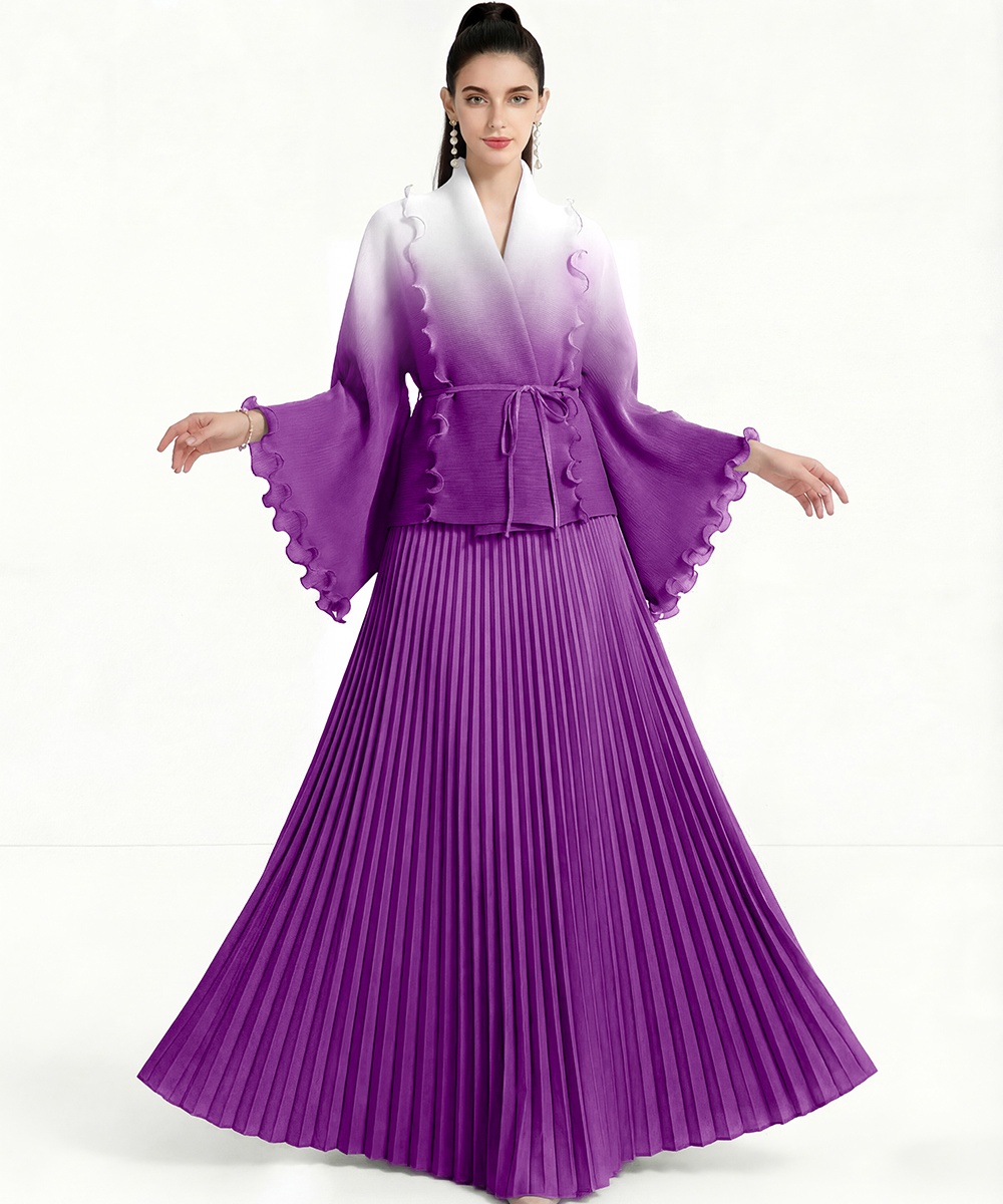 Bound fashion France style spring skirt 2pcs set