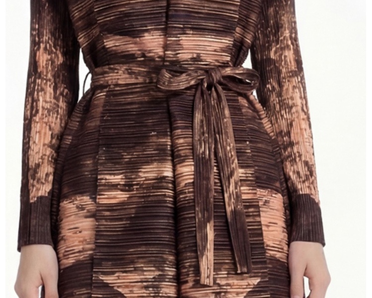 Printing fold coat large yard Bohemian beach dress