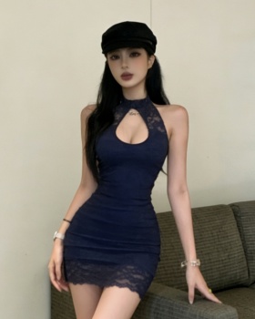 Spicegirl retro cheongsam package hip dress for women