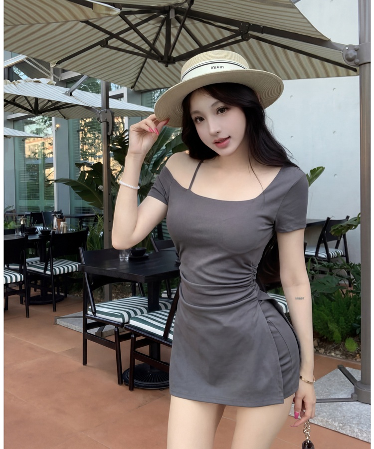 Enticement spicegirl leggings sling dress a set