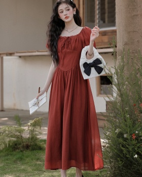 Slim Hepburn style dress temperament evening dress