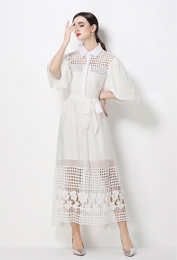 Spring long France style dress