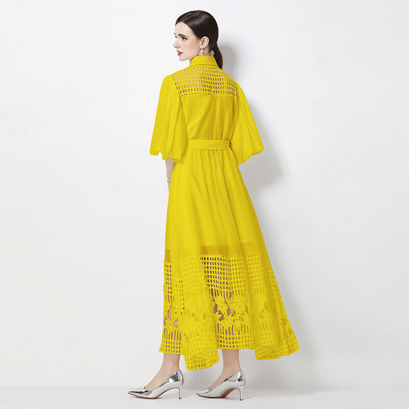 Spring long France style dress