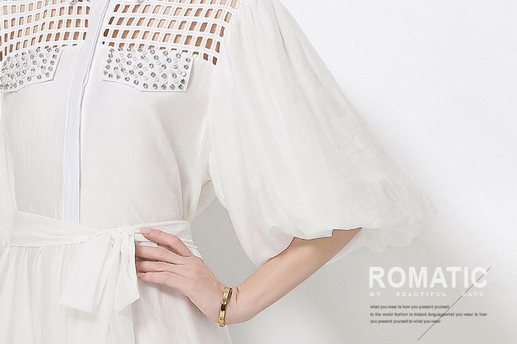 Spring long France style dress