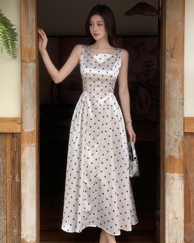 Summer A-line sleeveless elegant dress