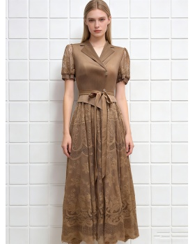 Lace show young business suit elegant dress for women