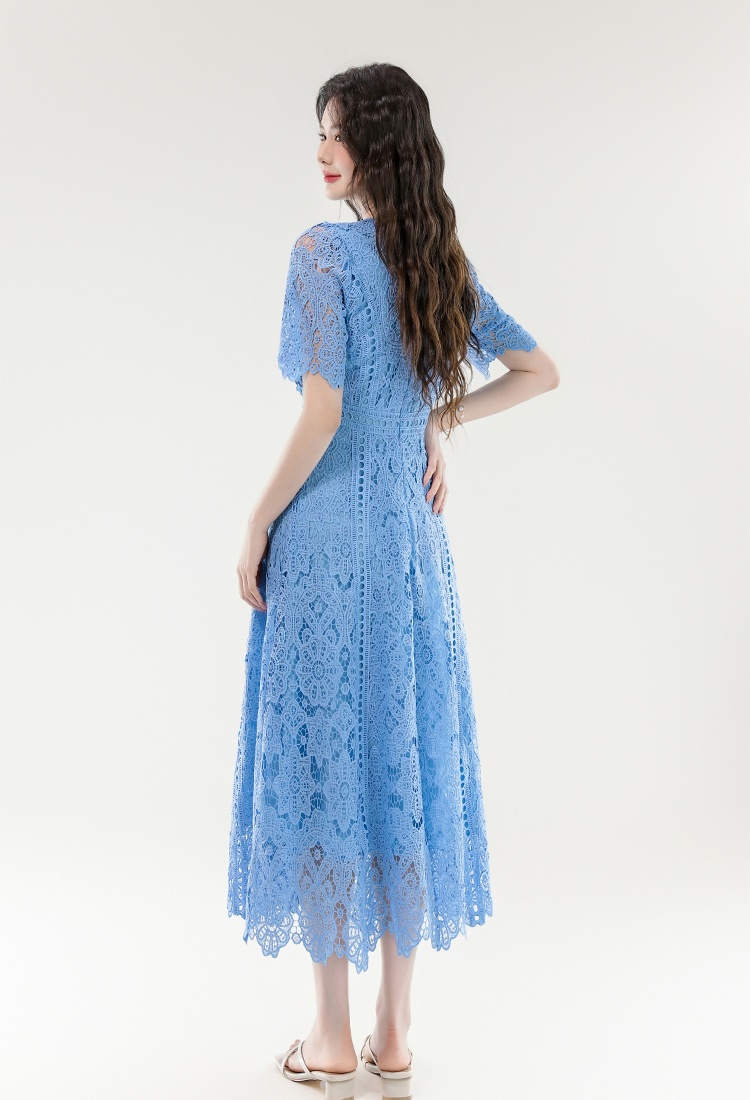 France style dress chanelstyle long dress for women