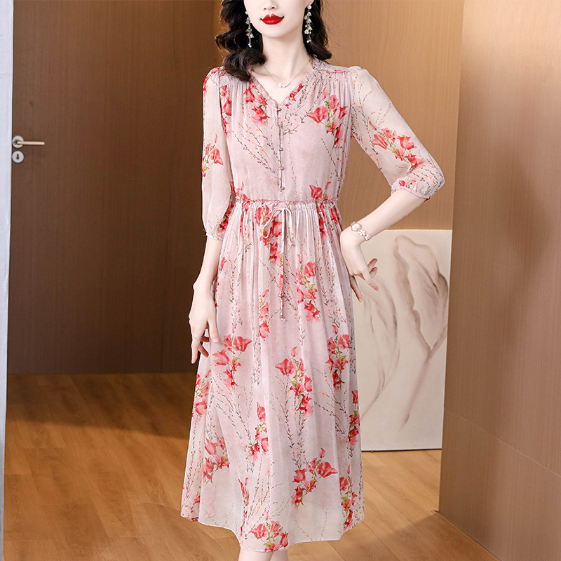 Summer dress spring and summer long dress for women