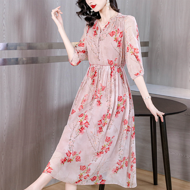 Summer dress spring and summer long dress for women