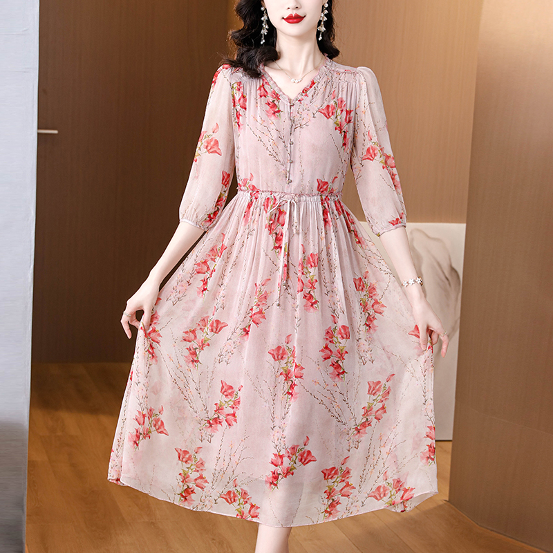 Summer dress spring and summer long dress for women