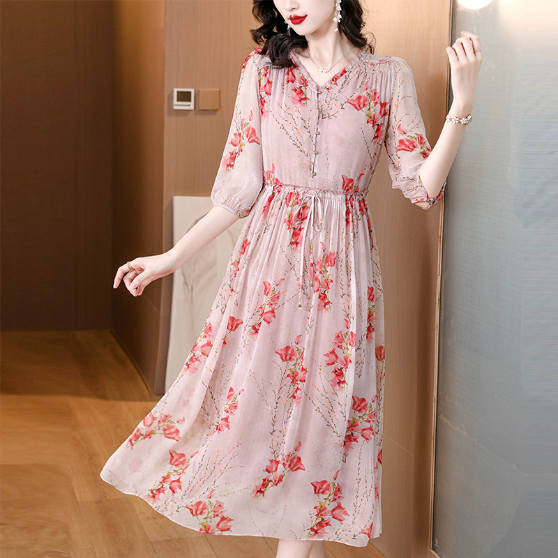 Summer dress spring and summer long dress for women