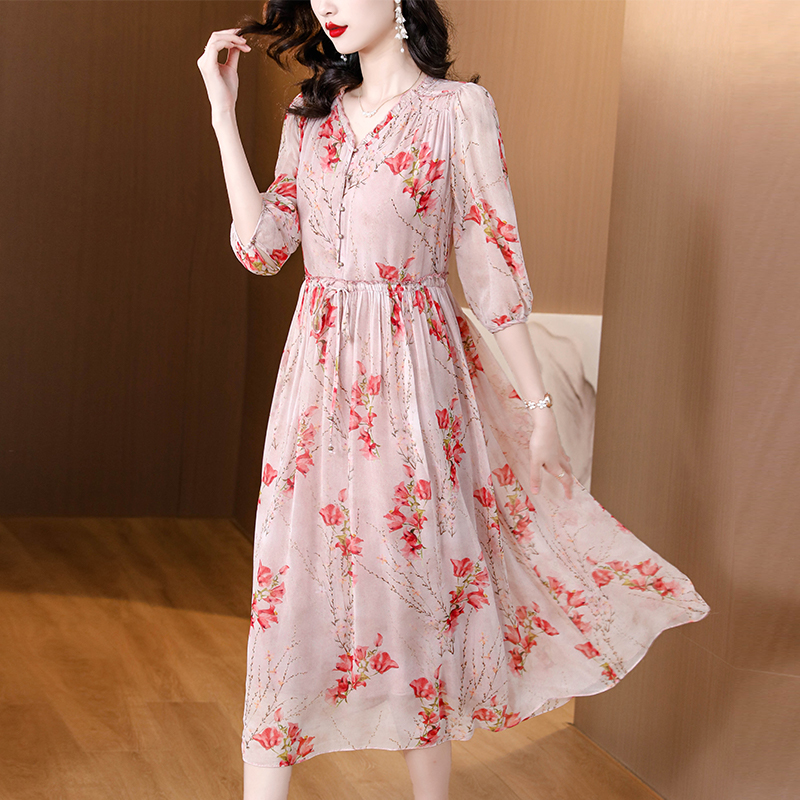 Summer dress spring and summer long dress for women