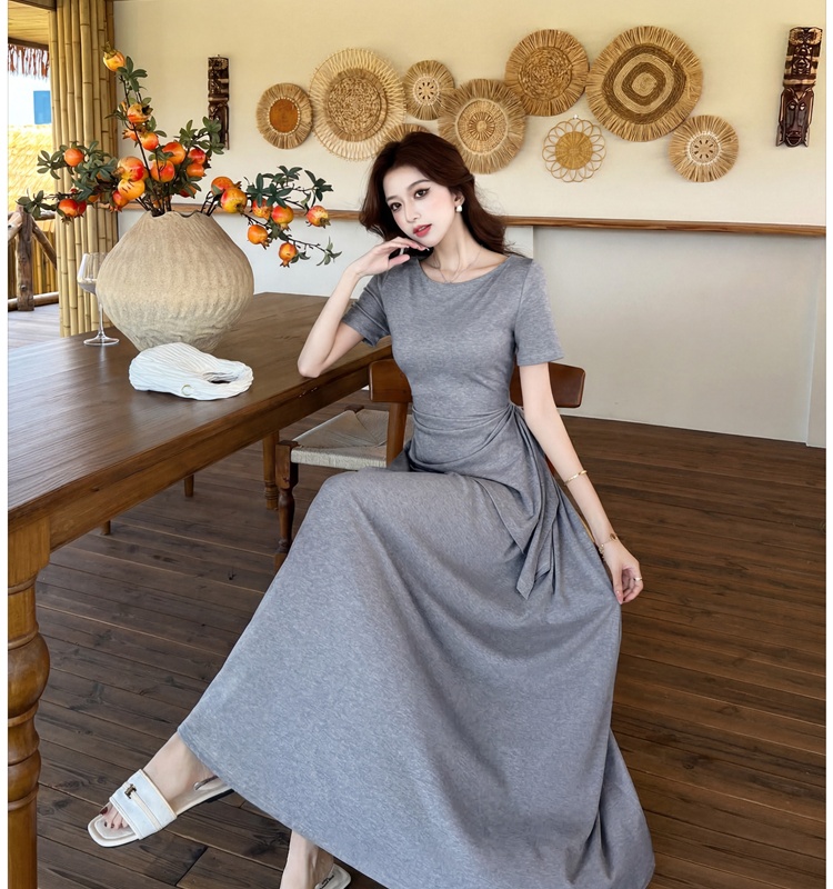 Niche skirt France style T-shirt a set for women