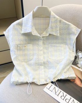 College style Korean style shirt simple tops for women