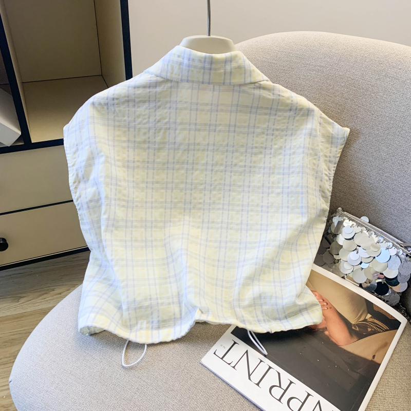 College style Korean style shirt simple tops for women