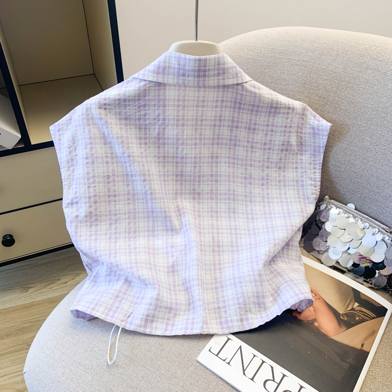 College style Korean style shirt simple tops for women