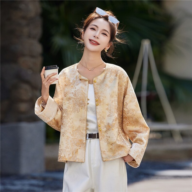 Chinese style spring embroidery jacket