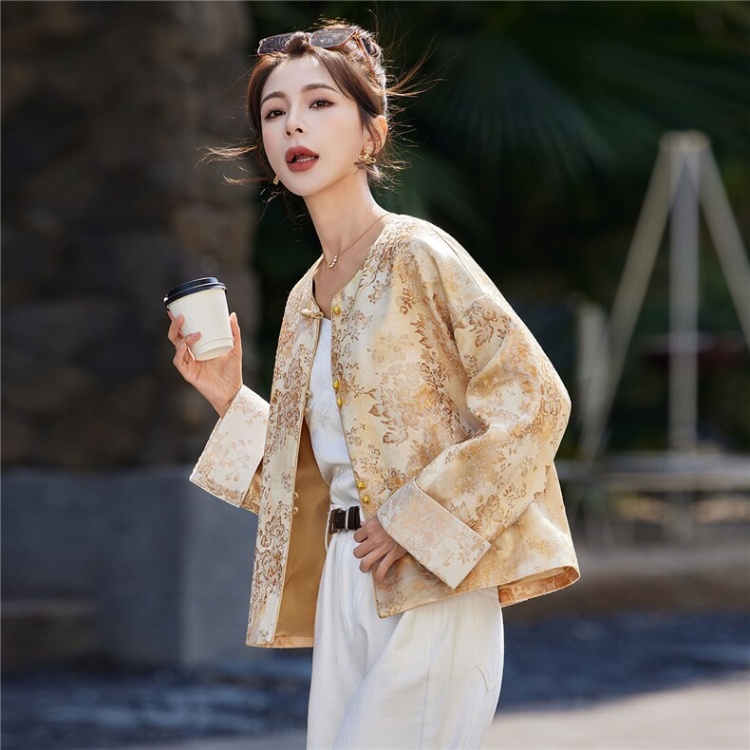 Chinese style spring embroidery jacket