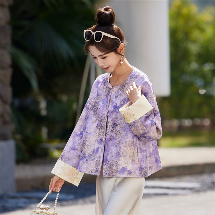 Chinese style spring embroidery jacket
