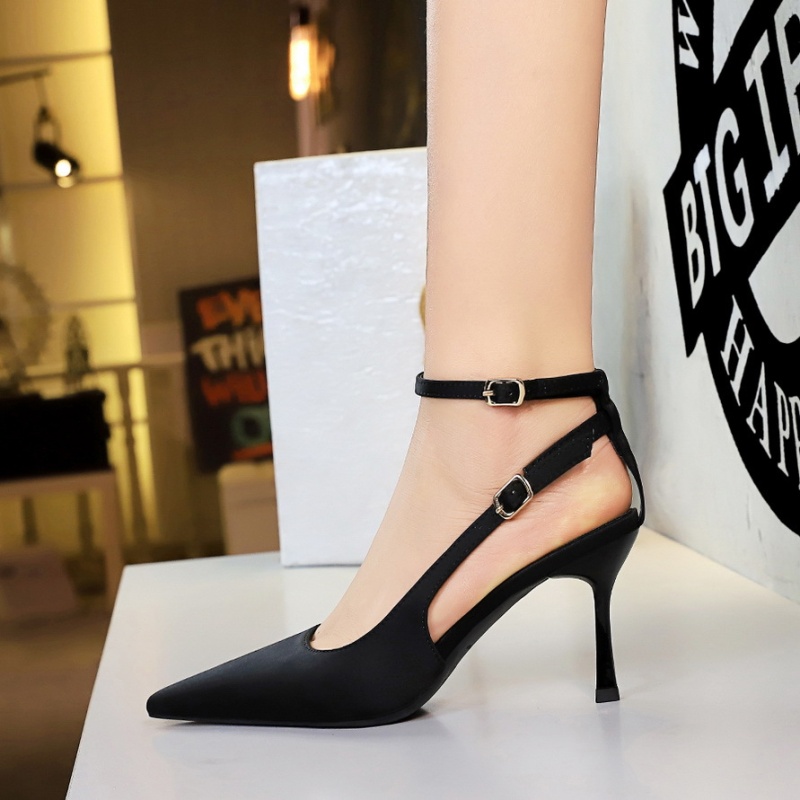 Leopard high-heeled shoes temperament shoes for women