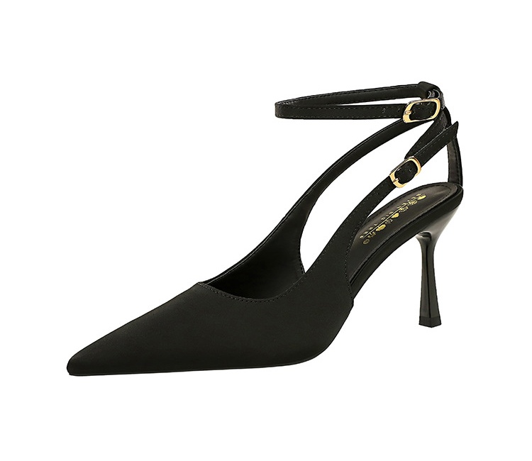 Leopard high-heeled shoes temperament shoes for women