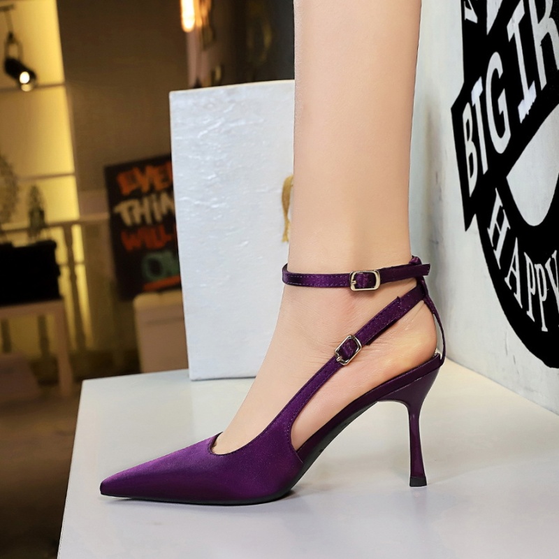 Leopard high-heeled shoes temperament shoes for women