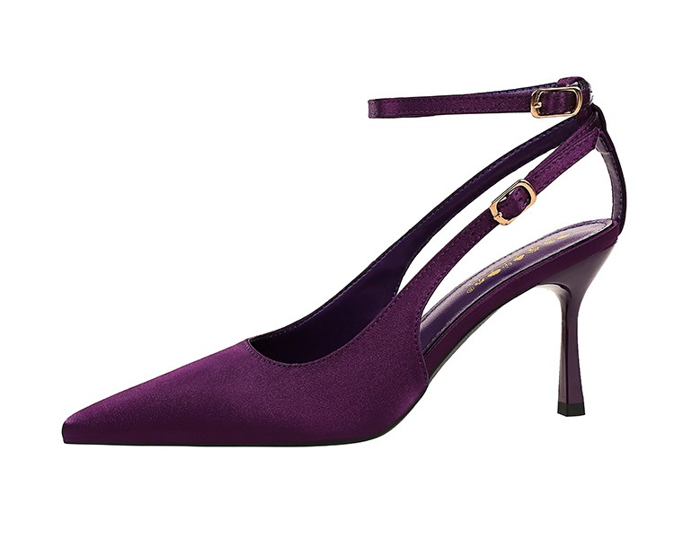 Leopard high-heeled shoes temperament shoes for women