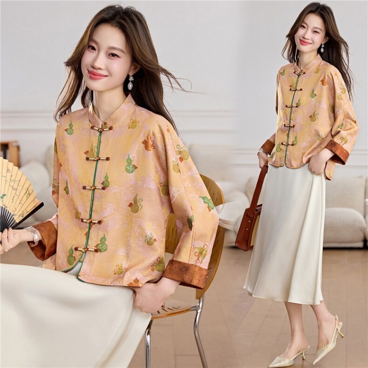 Spring and autumn Western style commuting coat