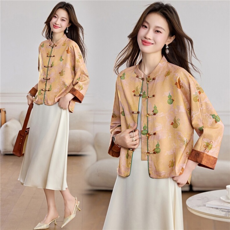 Spring and autumn Western style commuting coat