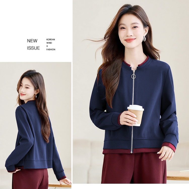 Western style baseball uniforms spring coat