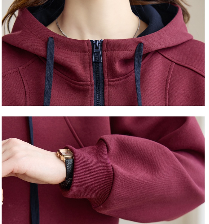 Spring Casual hooded Western style hoodie a set for women